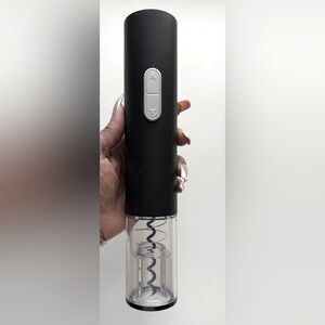 Electric Black Wine Opener